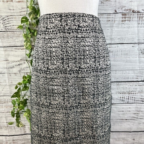 Mynt1792 Skirt Plus size 26W Black Pink Animal Print Straight Knee Career Zipper - Picture 3 of 15